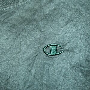 Champion Dark Green Logo Tee